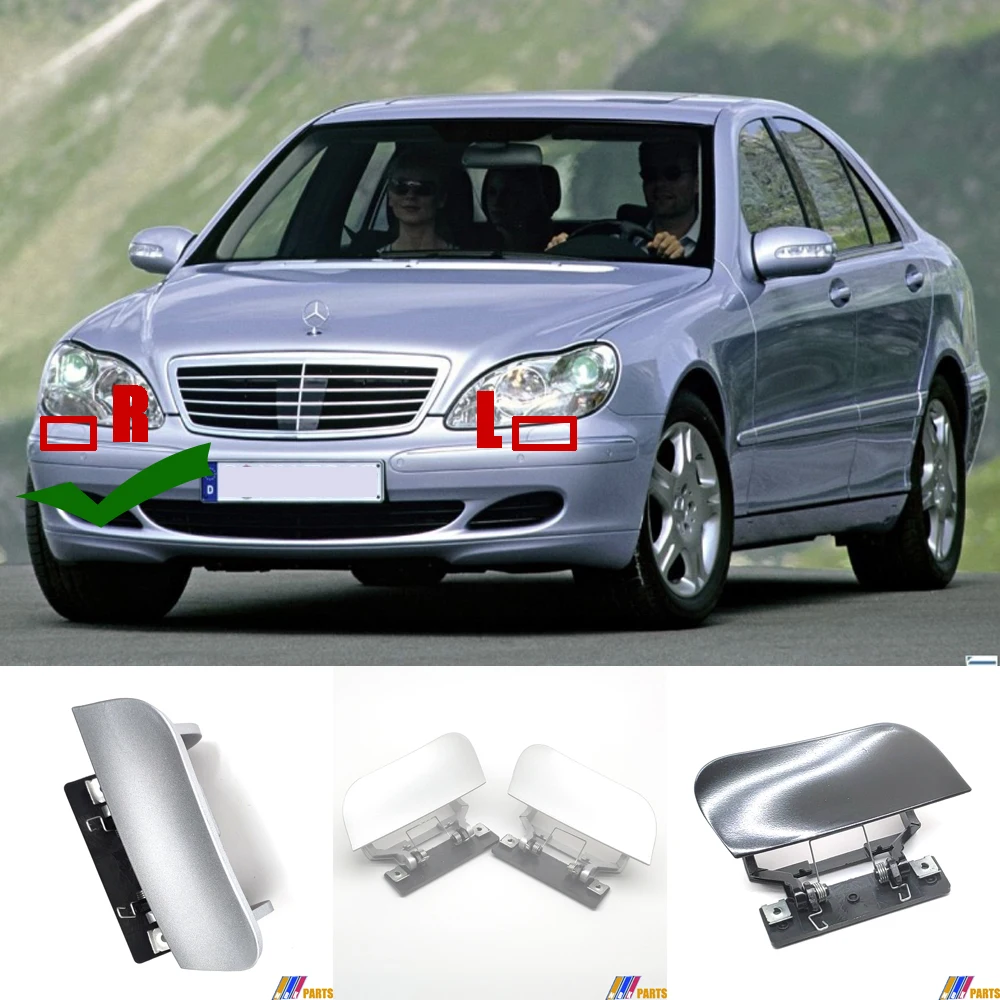 Подходит для 00 06 2in1 справа Mercedes Benz S Class W220 280 320 350 400 430 500 600 55AMG 65AMG крышка омывателя