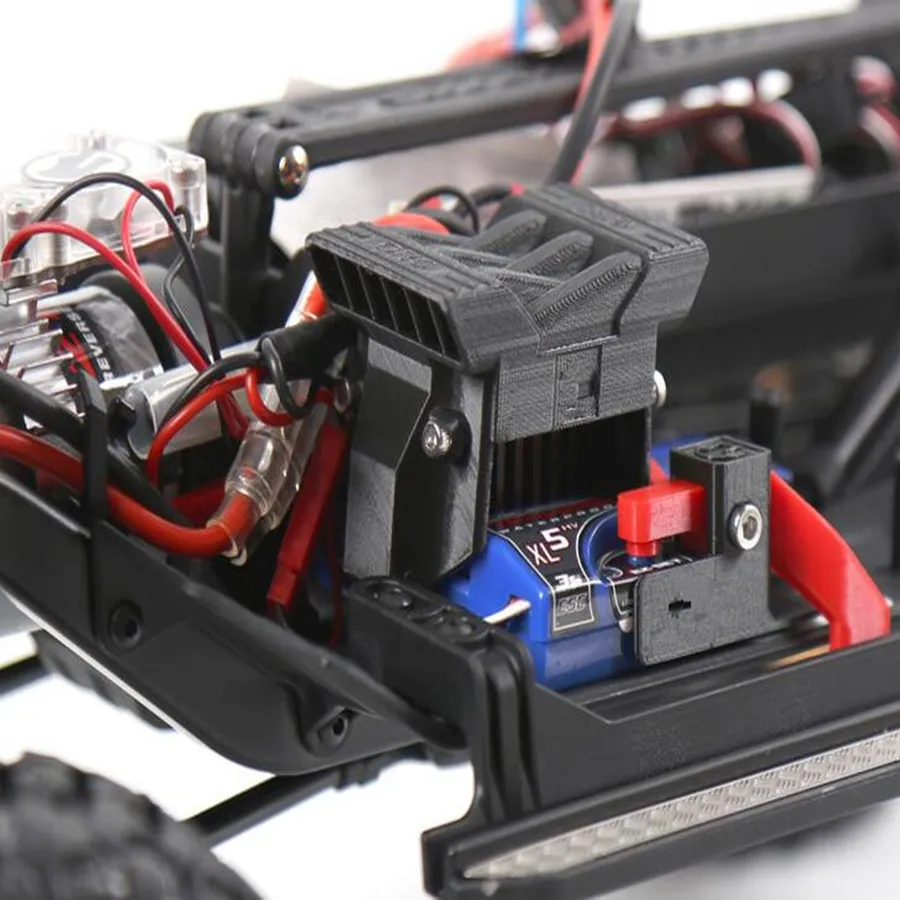 

YEAHRUN ESC Heat Radiator Hood Cooling Fan for TRX-4 trx4 1/10 RC Crawler