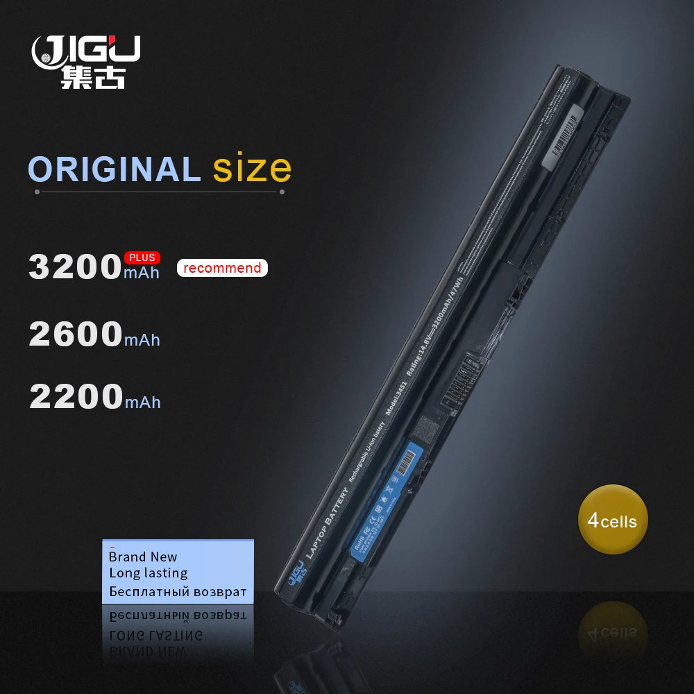 Аккумулятор JIGU для ноутбука 1KFH3 453 BBBR 6YFVW GXVJ3 HD4J0 K185W KI85W M5Y1K M5YIK WKRJ2|laptop battery|battery
