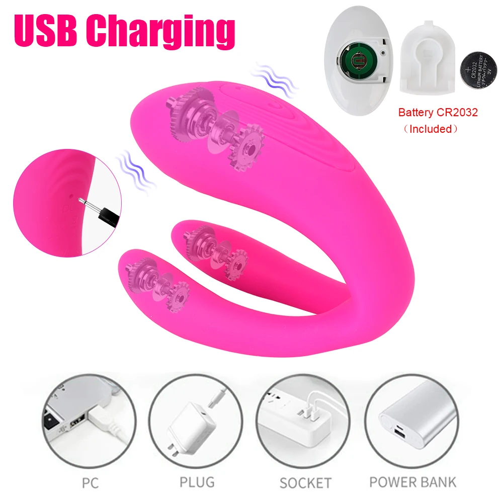10 Modes Vibrating Dildo Remote Control Triple Motors Panties Vibrator Clitoris G-Spot Stimulate Sex Toys for Women | Красота и