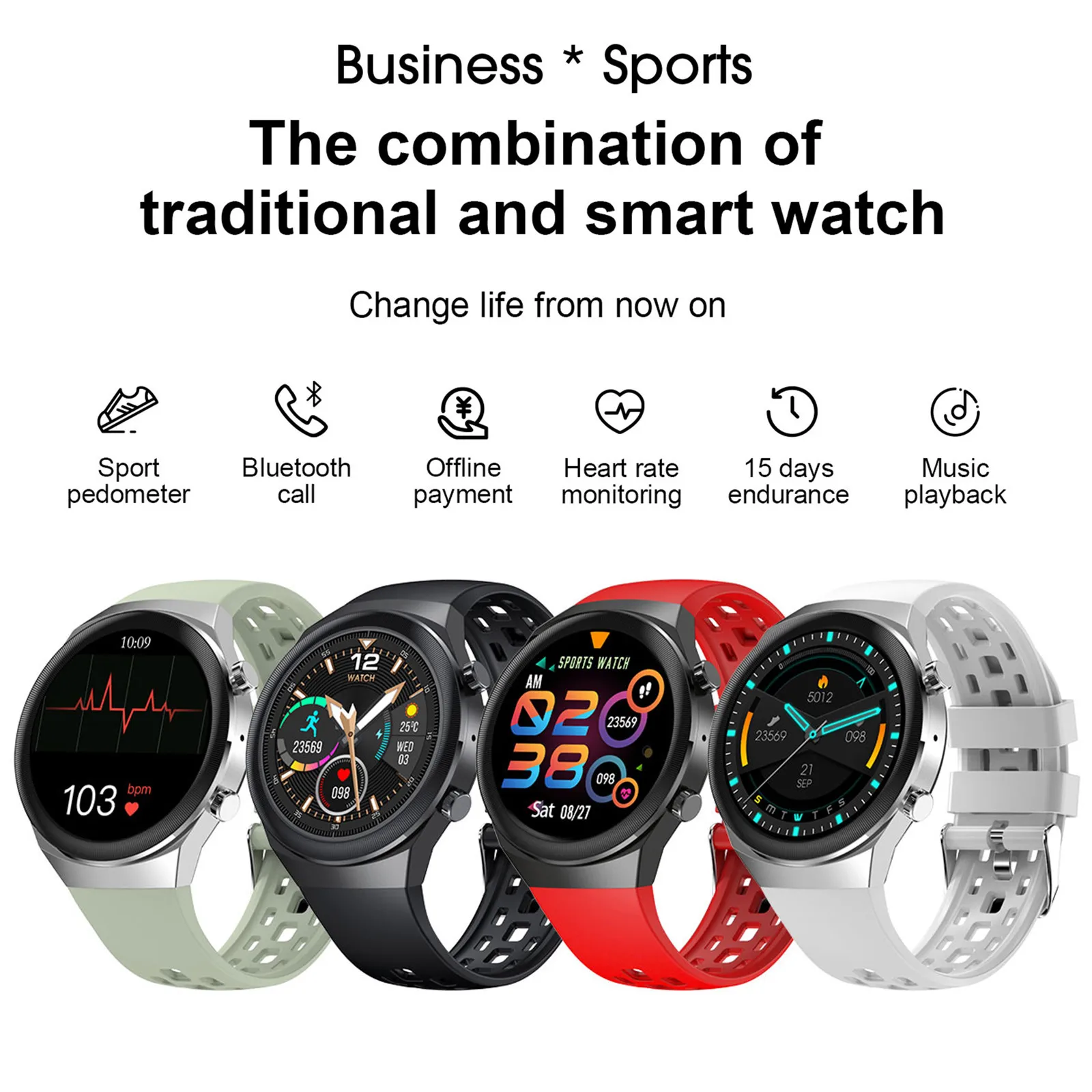 Новые спортивные Смарт часы Q8 фитнес трекер с поддержкой Bluetooth звонков