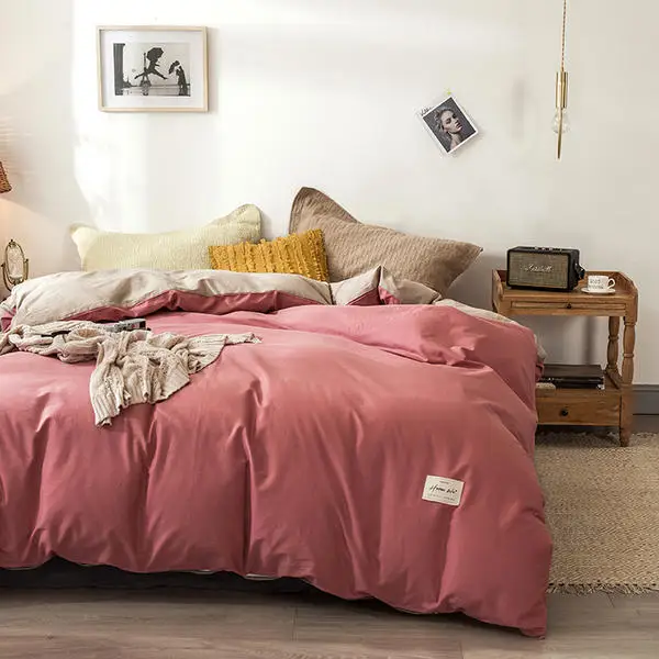 Горячая Распродажа пододеяльник из чистого хлопка 1 шт. Комплект постельного