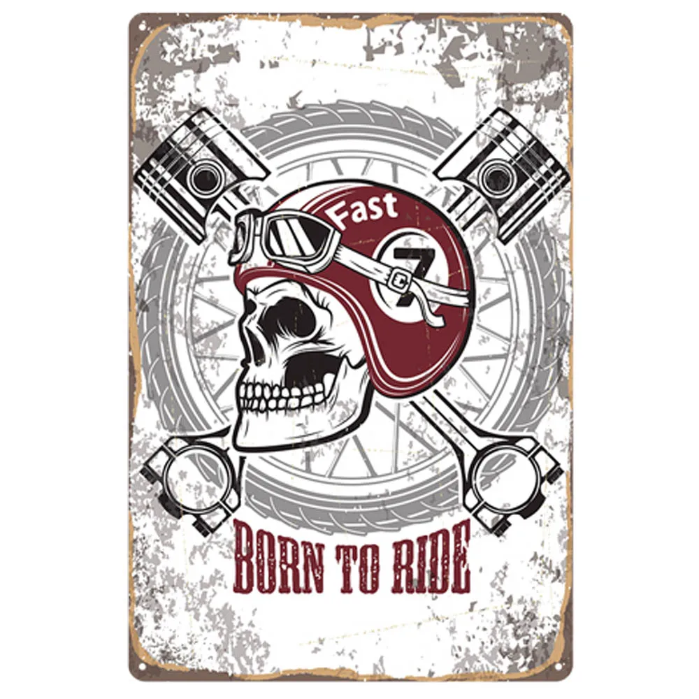 Инструменты для гаража жестяная вывеска ручной инструмент винтажный