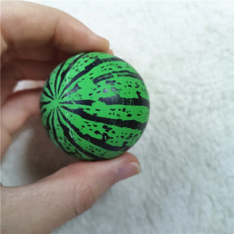 50 шт 42 мм зеленый арбузный резиновый прыгающий мяч детский эластичный дети