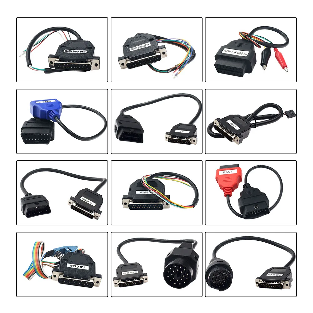 Автомобильный тюнинг-программатор Prog V8.21 Carprog V10.93 с 21 адаптером ECU инструменты для