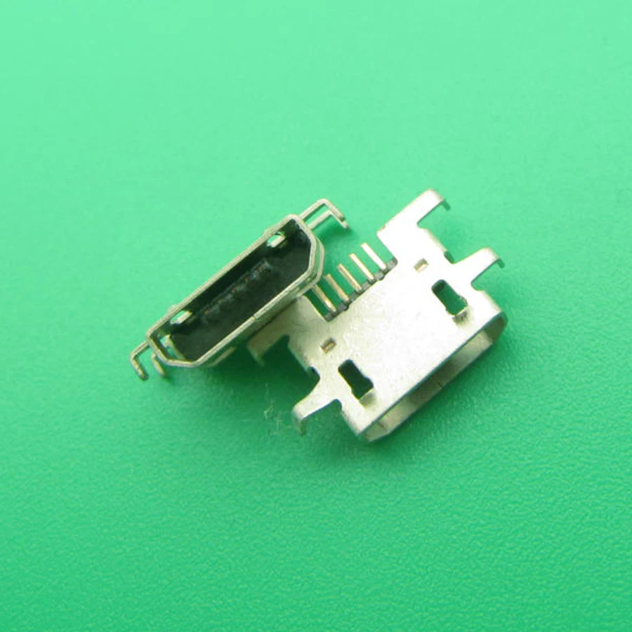 50pcs-500pcs New Micro USB Port connector Socket Charging For Lenovo S2005 Gionee GN108 E6 K-Touch C666T T580 ZTE N909 | Мобильные