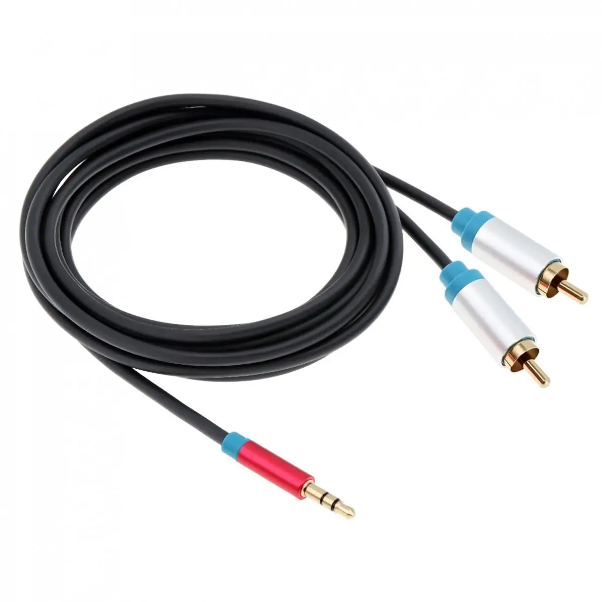 DiGiYes 3 м/9 84 фута RCA кабель HiFi стерео 2RCA до 5 мм аудио Поддержка AUX Jack Y сплиттер для