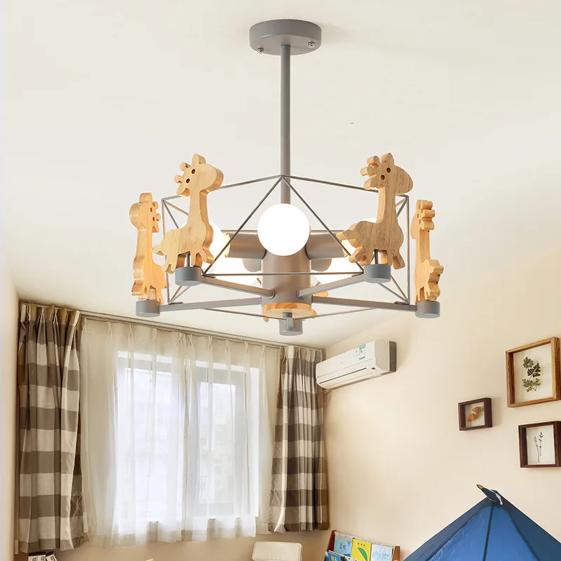 

Креативная индивидуальная креативная Современная Скандинавская потолочная лампа ZM1113 в европейском стиле для детской комнаты спальни учеб...