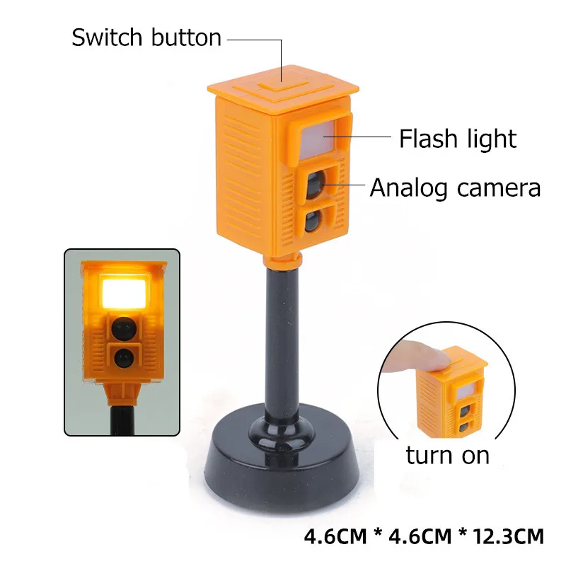 Мини дорожные знаки дорожный светильник сигнальные игрушки детская