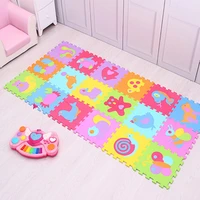 9pcsset eva baby stitching crawling mat animal pattern carpet eva foam floor puzzle mats play gym toy for baby children gifts