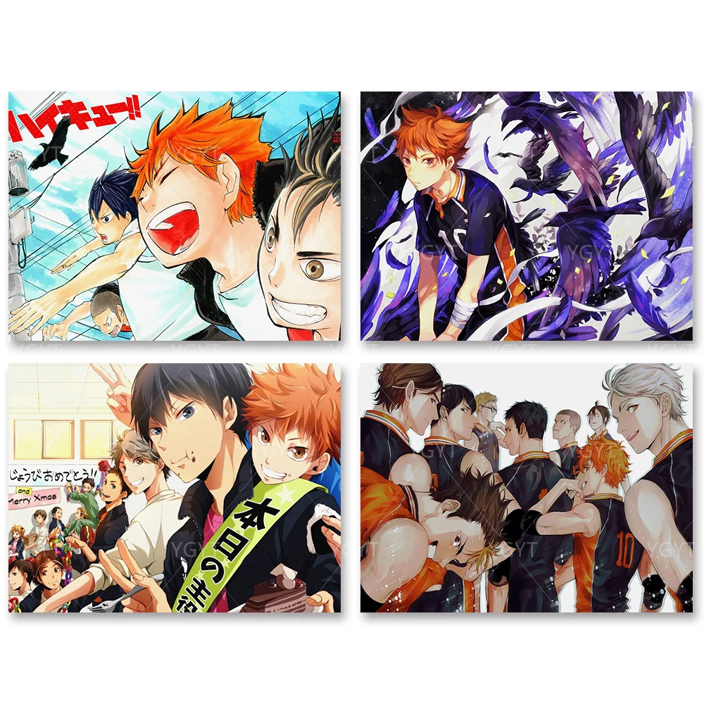 5D DIY Алмазная японская аниме картина Haikyuu искусство полная круглая крутые картины
