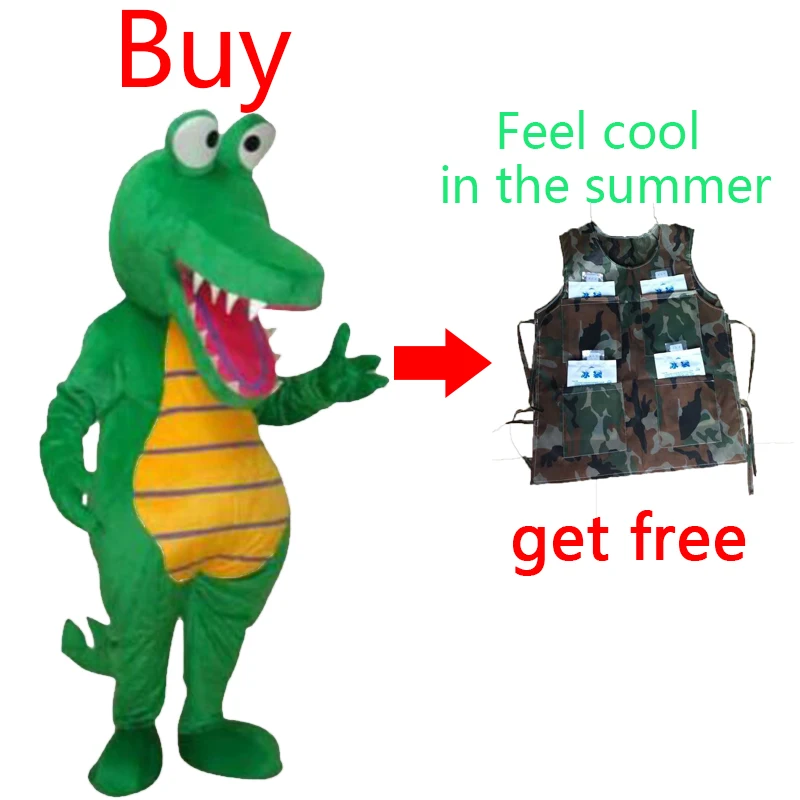 Костюм талисман крокодиловая кожа костюм аллигатора для косплея рекламный