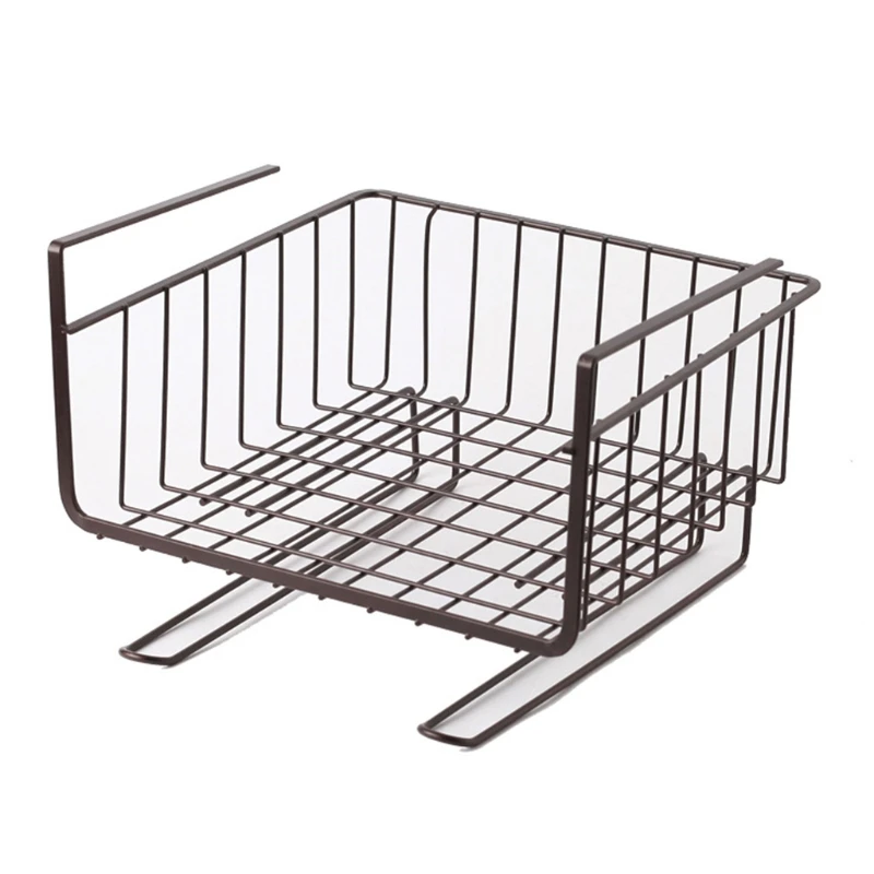 

Кухонная полка под шкаф настенный подвесной органайзер для хранения кованая железная корзина