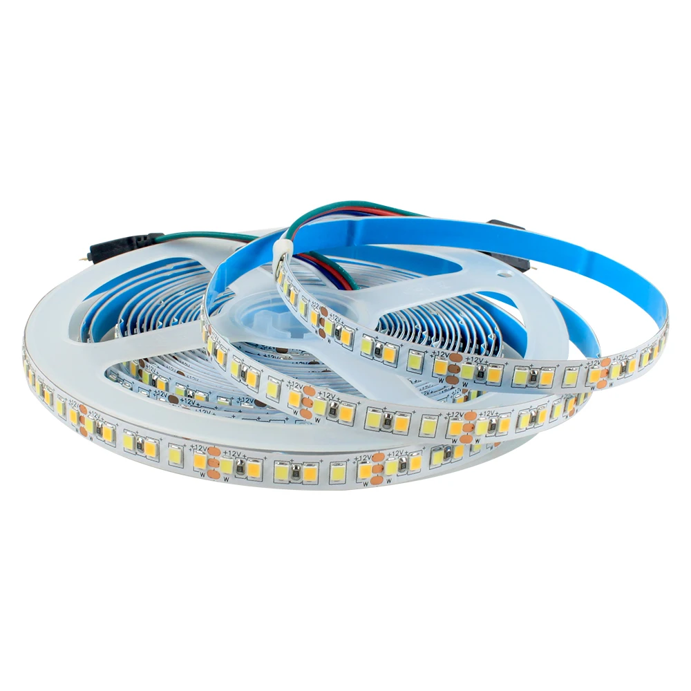 

2835 LED Strip 5M 900LED 8mm Width White + Warm White Decoenergy-saving Flexible Strip Light For TV Background Wall Deco DC12V