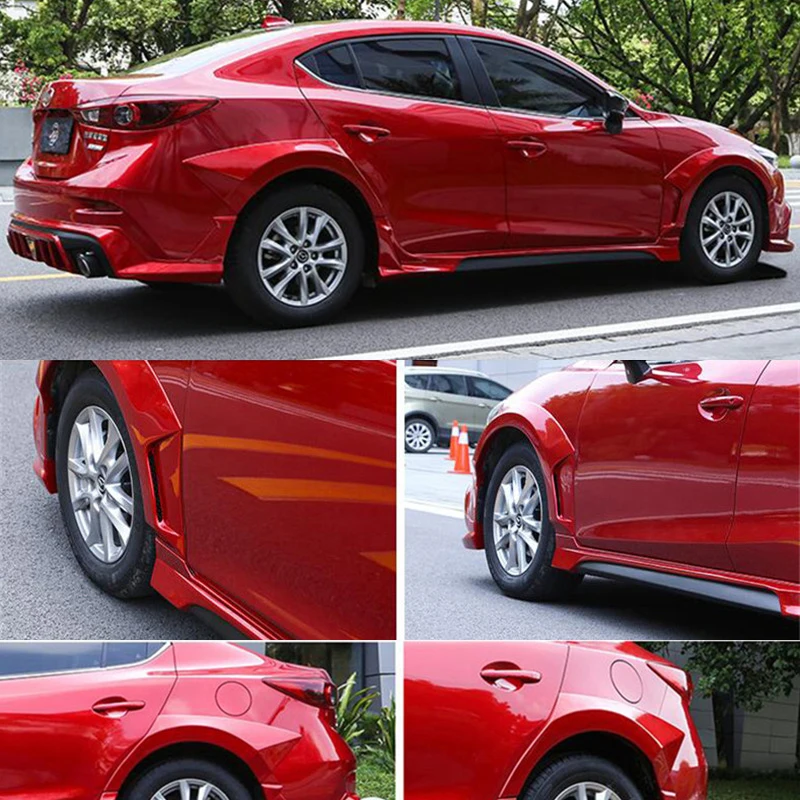 CEYUSOT аксессуары для автомобиля комплект кузова Mazda 3 2014 2017 Mazda3 внешний вид
