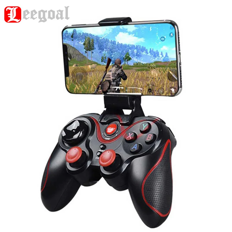 Беспроводной Bluetooth геймпад портативный джойстик для Android IOS контроллер адаптер
