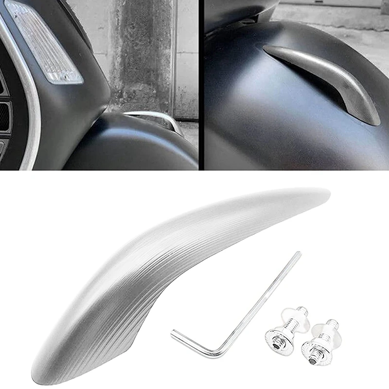 

Motorcycle Front Mudguard Nose Decorator Front Nose Mudguard Beak for Piaggio VESPA GTS250 GTS300 2013-2020