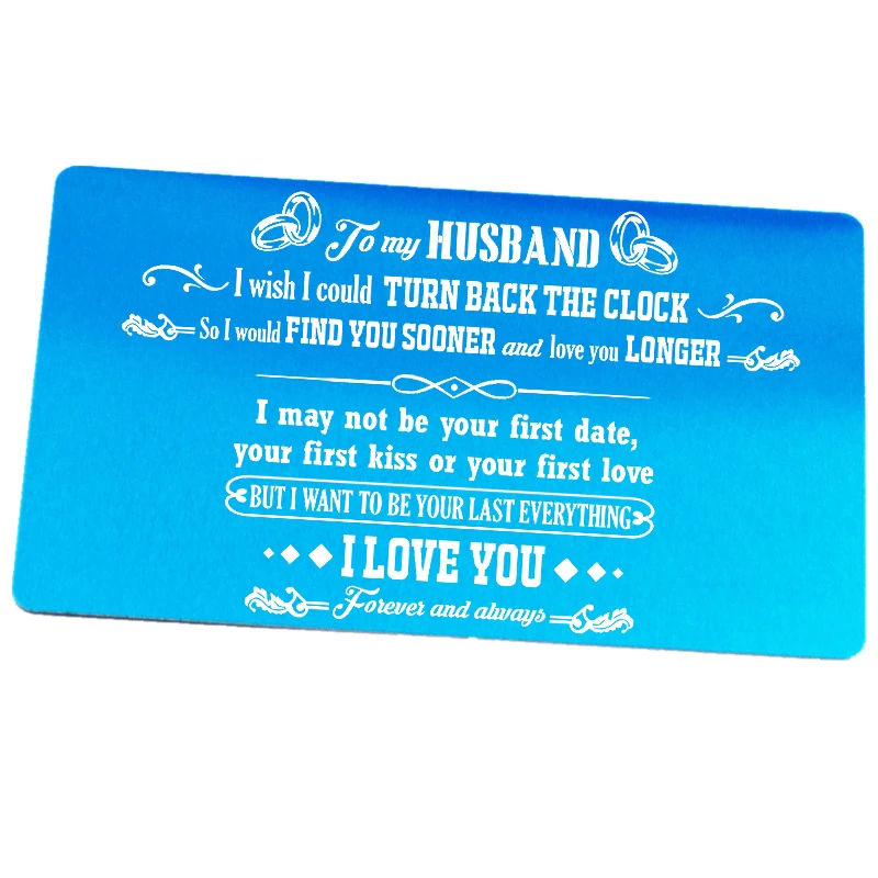 Персонализированный Металлический бумажник вставка для карт