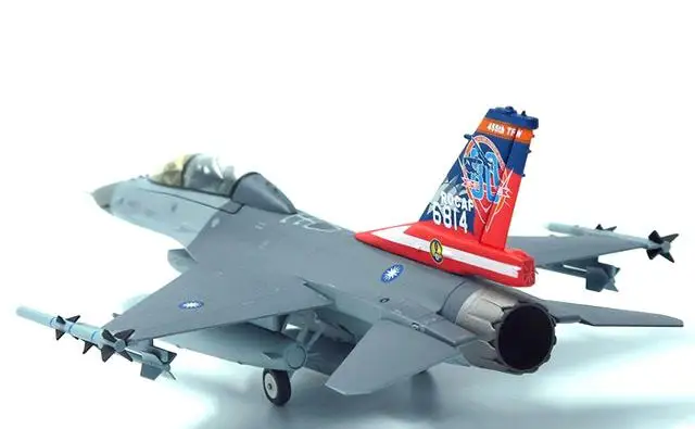 JC Крылья F16-B бои Сокол тайваньские ВВС 1/72 литья под давлением модель самолета |