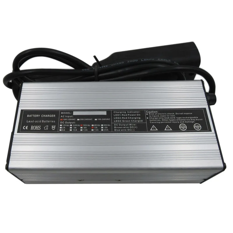 240W EZ-GO е-байка 36В 5A гольф-кары свинцово-кислотный Батарея Зарядное устройство EzGo