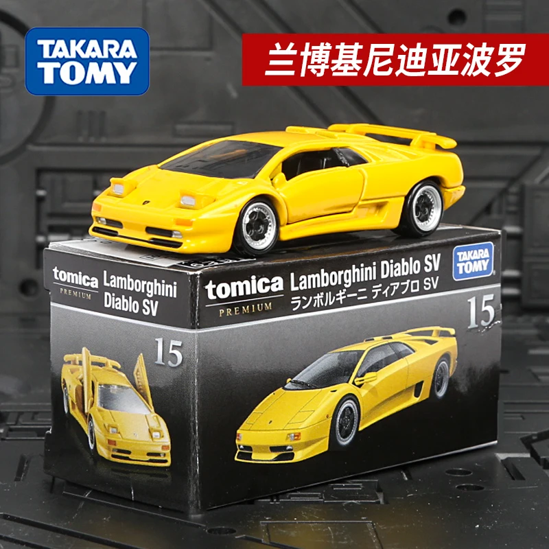 

TAKARA TOMY Genuine Lamborghini Diablo SV Scale 1/64 123736 Metal Vehicle Simulation Model Boy Toys