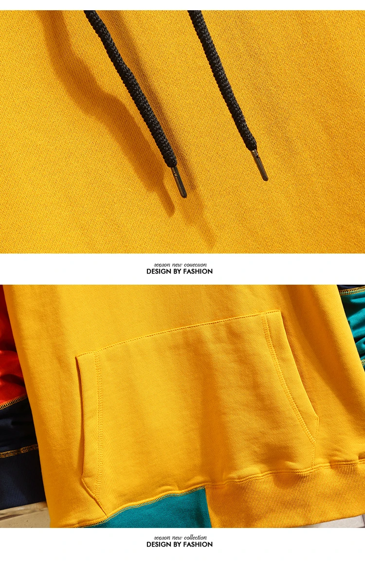 Hoodies Men Sweatshirts Brand Clothing new arrival patchwork Hoodie Men Tracksuit