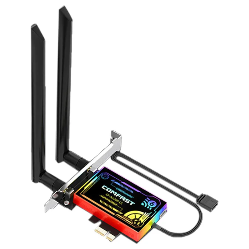 

Ax200 5 GHZ Wi-Fi Adapter Ax200 NGW Antenna Wifi 6 Wifi Dongle 5GHZ Bluetooth Network Card Pci Express for PC