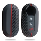 Силиконовый чехол для ключа, чехол для ключа для Fiat Panda 500 500L Ducato Lancia Musa Punto для Citroen Jumper для Peugeot Boxer Shell