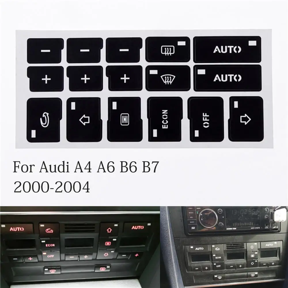 

1 шт., наклейки для Audi A4 B6 B7 2000 2001 2002 2003 2004