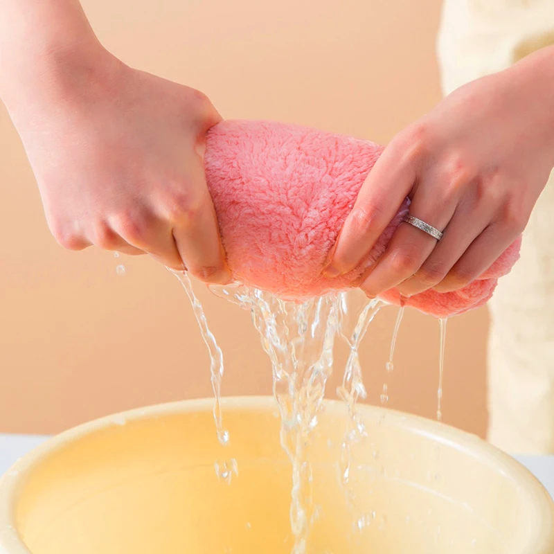 

Magic Quick Dry Hair Hat Women Bathroom Super Absorbent Microfiber Bath Towel Hair Dry Cap Drop Shipping