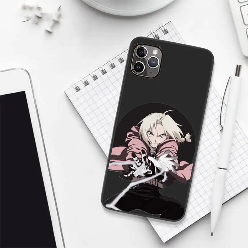 

Fullmetal Alchemist Brotherhood Phone Case for iPhone 12 11 mini pro XS MAX 8 7 6 6S Plus X 5S SE 2020 XR