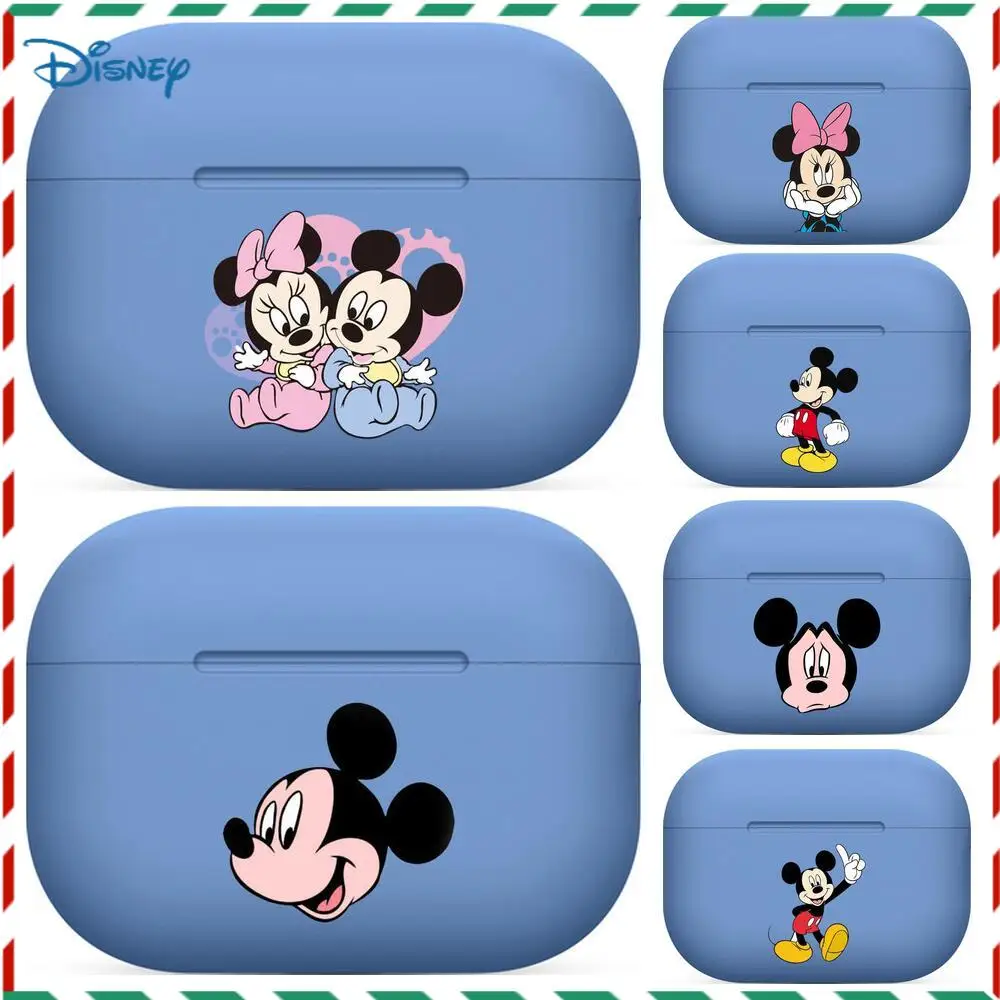

Minnie Mickey Mouse blue For Airpods pro 3 case Protective Bluetooth Wireless Earphone Cover For Air Pods airpod case air pod Ca