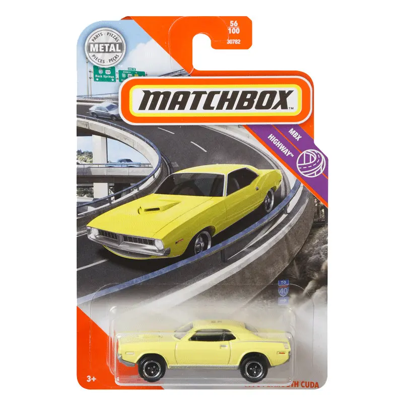 Модель автомобиля из металлического сплава 2020 PLYMOUTH CUDA 1970 1/64|Наземный транспорт| |