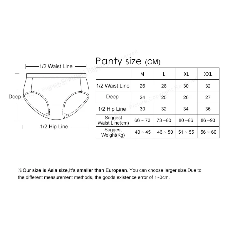 Менструальные трусики герметичные физиологические штаны для женщин хлопковое