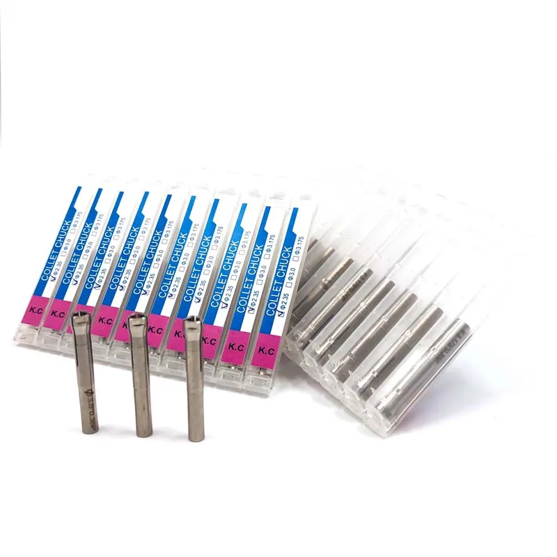 

10pcs DENTAL 2.35mm 3.0mm 3.175mm Micromotor Collet Chuck for SAEYANG MARATHON Polishing Handpiece