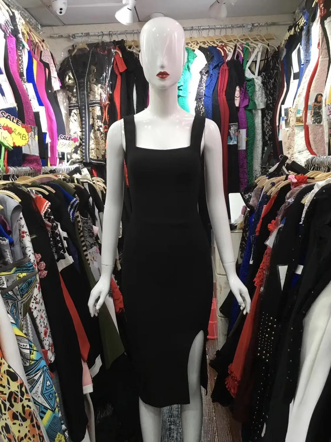 

2020 New Women Sexy Designer Black Bandage Dress Ladies Jag Evening Celebrity Knee Length Party Dress Vestido