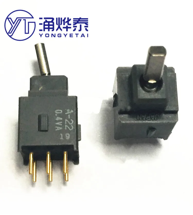 

Рычажный переключатель YYT A-22, 6-контактный двухшаговый переключатель