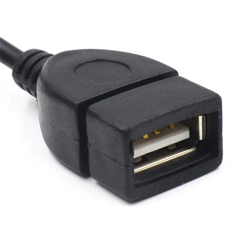 car Audio AUX to USB Type A Female OTG Converter For Fiat 500 600 Tipo Punto stilo Freemont Cross Coroma Panda Idea Pali images - 6