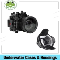 seafrogs 40m130ft underwater camera housing case with wire angle dome for sony a7 iii a7r iii a7m3 camera waterproof case