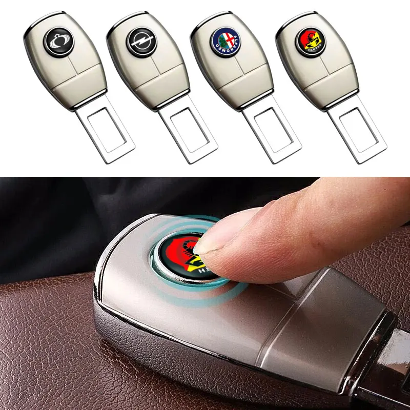 

Car Safety Buckle Extender Silencer Extender Buckle Insert Plug for Mitsubishi ASX Lancer Pajero Outlander L200 EVO Lancer EX