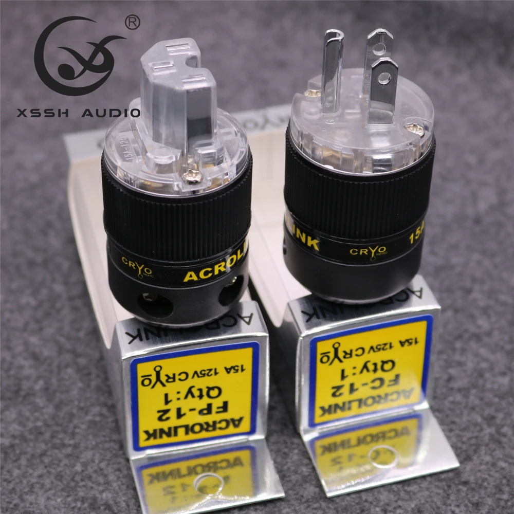 XSSH audio YIVO FP 10 FC DIY HIFI родиевое покрытие из чистой меди 18 мм 15a 125 в 250 В AC женский и
