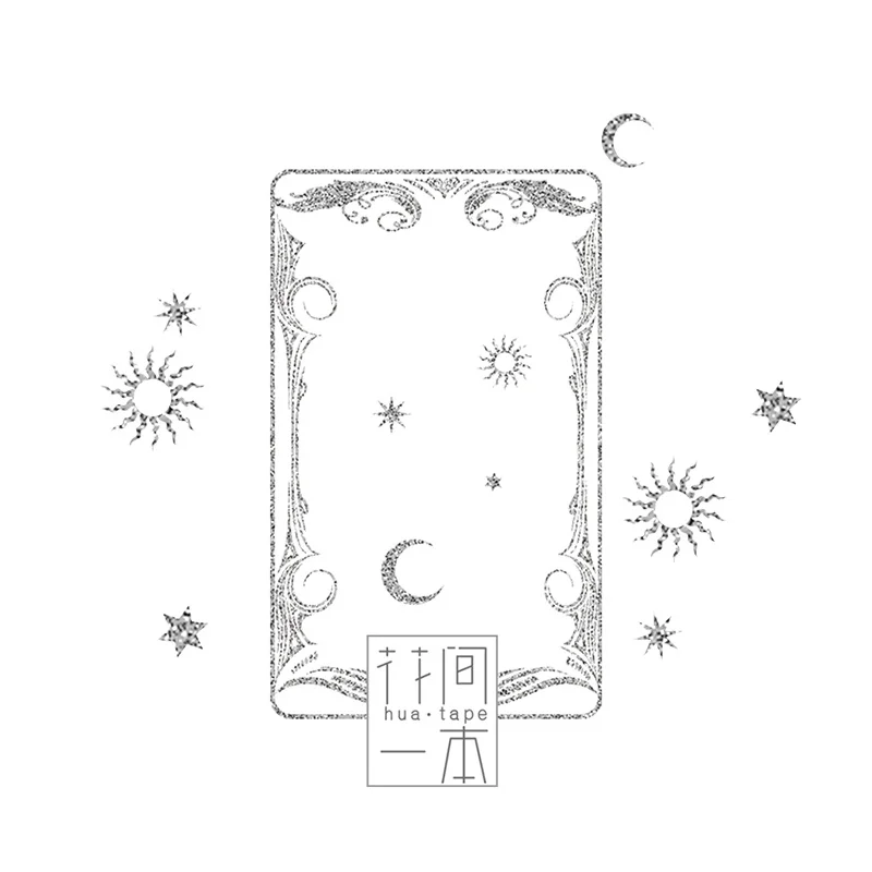 

3.5cmx10m Cards Prophecy Light Masking Tape Sticker