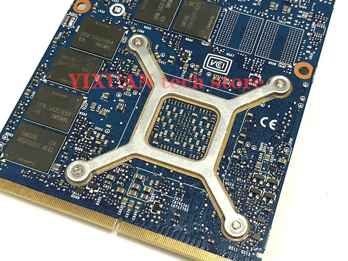 ESHAKHARE/GTX970M для MSI GT60 GT70 GT80 GTX 970M GTX970M MS 1W0H1 N16E GT A1 1 0 DDR5 6G VGA Видео карта 100% тесты