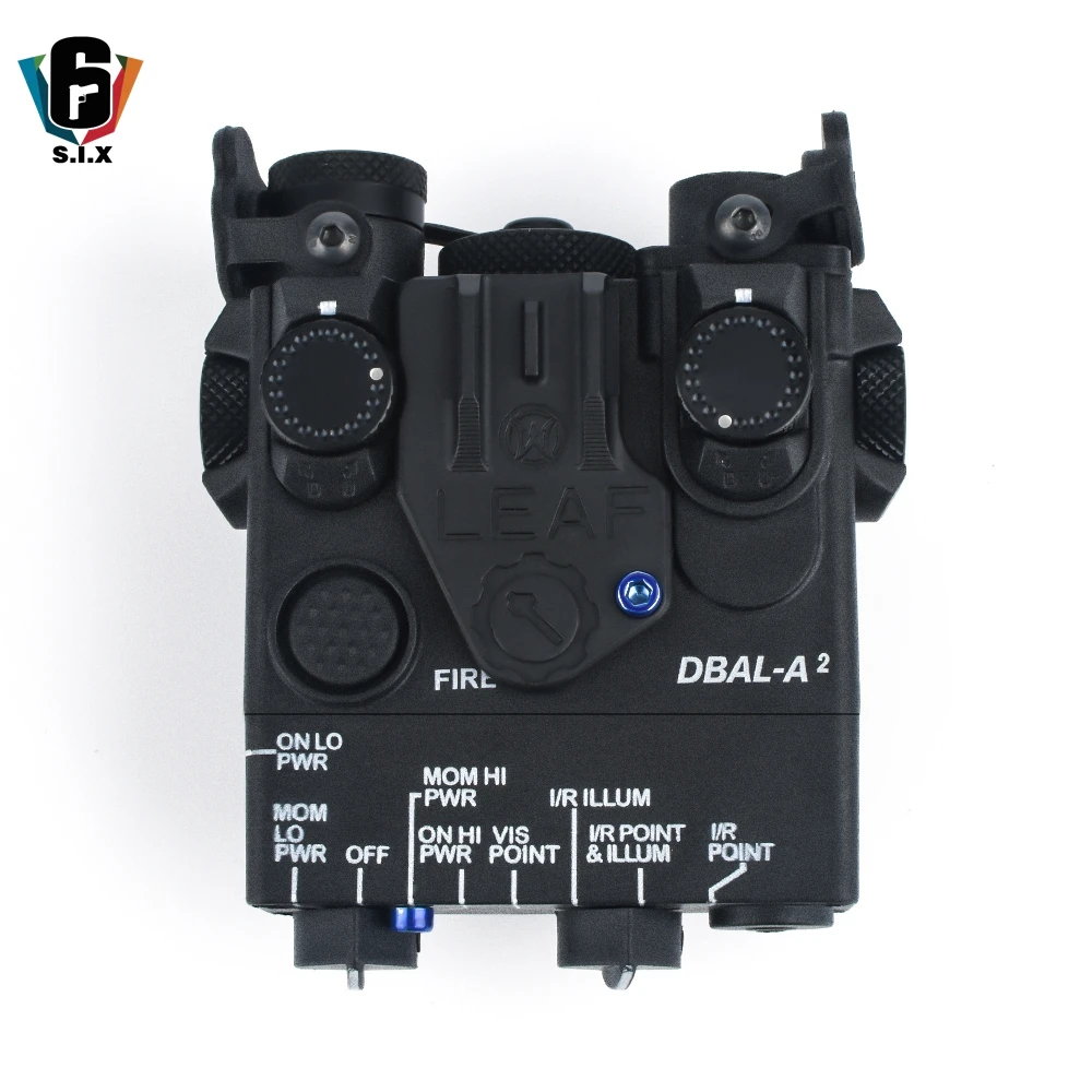 Нет ИК лазера нет стробоскопа версия Тактический DBAL A2 мини красный лазерный