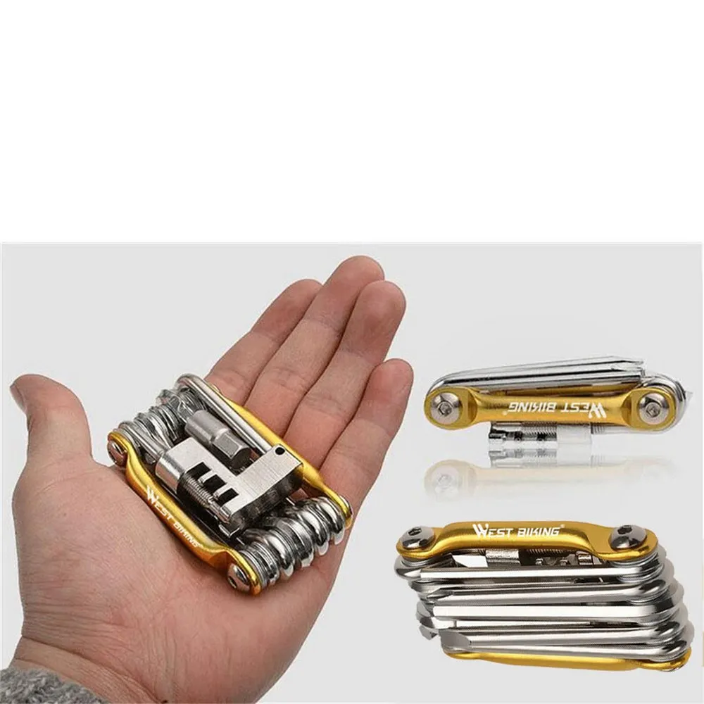 

Multifunction Portable Bicycle Repair Set Cycling Bike Repair Tool Screwdriver Wrench Chain Rivet Extractor Screwdriver Tool