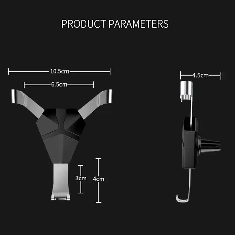 Универсальный автомобильный держатель на вентиляционное отверстие