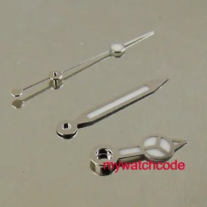 Автоматический механизм, серебристый, золотой, розово-золотой, стрелки часов подходят для Японии, NH35, NH36