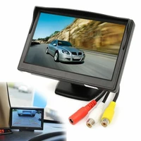 5 inch 800x480 tft lcd hd screen monitor with dual mounting bracket for car backup camerarear viewdvdmedia player