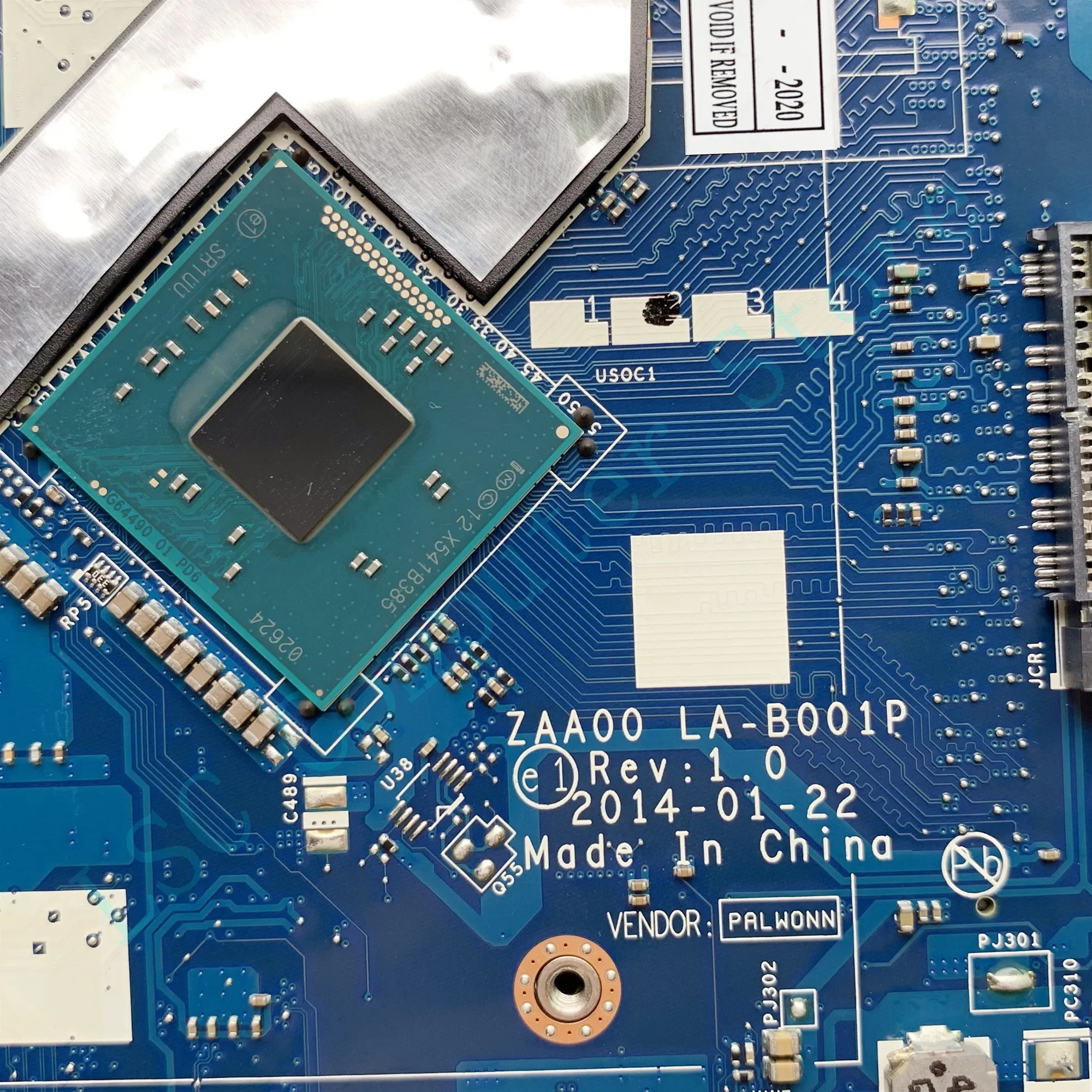 LSC Оригинал для Lenovo C260 19 5 &quotAIO материнская плата LA-B001P FRU 90007033 90007032 J1800 ЦП 2 41 ГГц