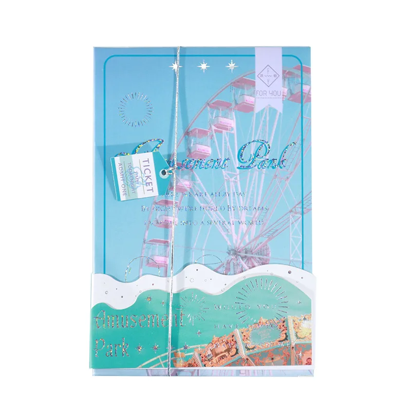 

30 Sheets/Set Nausicaa Amusement Park Series Postcard INS Style Dreamy Blessing Greeting Cards Gift Stationery